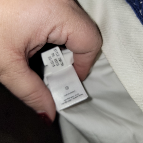 Vineyard Vines Misses sz 12 Strapless nautical white dress - Picture 5 of 9